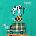 thumbnail image 5 of TOWED22 Infant Toddler Baby Boy Summer Outfits 2pcs Short Sleeve Shirt Top Pocket Shorts Truck Dinosaur Clothes(Green,3-4 Y), 5 of 9