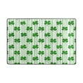 thumbnail image 2 of Area Rugs 36"x24" Indoor Non-Slip Wear Resistant Floor Mats Soft Large Carpets for Living Room Bedroom Home Decor Washable Rug Cute Four-leaf Clover, 2 of 7
