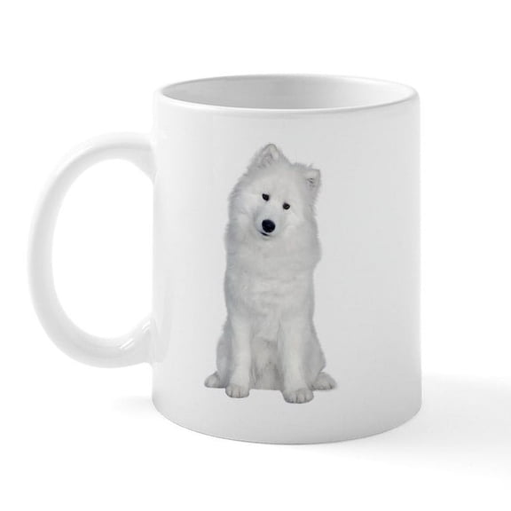 CafePress - Samoyed Picture Mug - 11 oz Ceramic Mug - Novelty Coffee Tea Cup