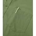 thumbnail image 7 of SPEEDRUN Men's Dress Shirts Long Sleeve Stretch Casual Button Down Collar Shirts for Men Dress Shirts Long Sleeve Army Green 3XL, 7 of 7