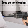 thumbnail image 4 of Cordless Air Duster with 2 Nozzle Filter 2000mAh Rechargeable 15000 RPM Keyboard Vacuum Cleaner 18W Silent Electric Air Blower, 4 of 8