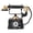 Type 14, variant on LAZIOEGR Large Retro Decorative Phone Model Resin Vintage Rotary Telephone Decor Statue Decoration for Cafe Bar Window Decor Type 14