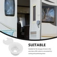 thumbnail image 3 of KAKOWELY cable management cover 1 Set Durable Rv Cable Hatch For Electrical Connections Secure Cable Pass-Through Cover With Screws Cable Management Cover Rv Part And Accessory, 3 of 5
