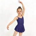 thumbnail image 2 of AHTJRT Ballet Leotards for Girls Dance Camisole Outfits Studio Gymnastics Outdoor Daily Wear Unitards Navy 12-13 Years, 2 of 10