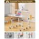 thumbnail image 3 of Escritorio Móvil de 32", Mesa de Pie para Laptop de Altura Ajustable, Escritorio Pequeño para Computadora, Escritorio con Ruedas para el Hogar, Oficina, Schoo, 3 of 9