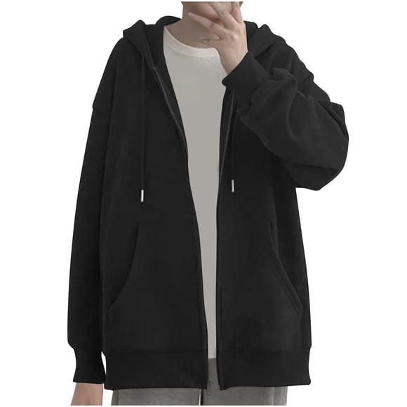 Timegard Chandail en Molleton Surdimensionné pour Femmes Col Haut Confortable Chandail Couleur Unie Ample Confortable Hauts Hiver