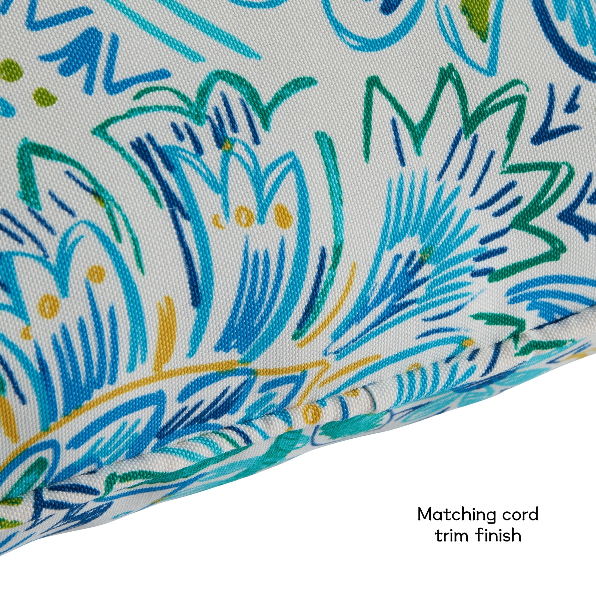 Greendale Home Fashions Outdoor 2-Piece Reversible Deep Seat Cushion Set, Baltic