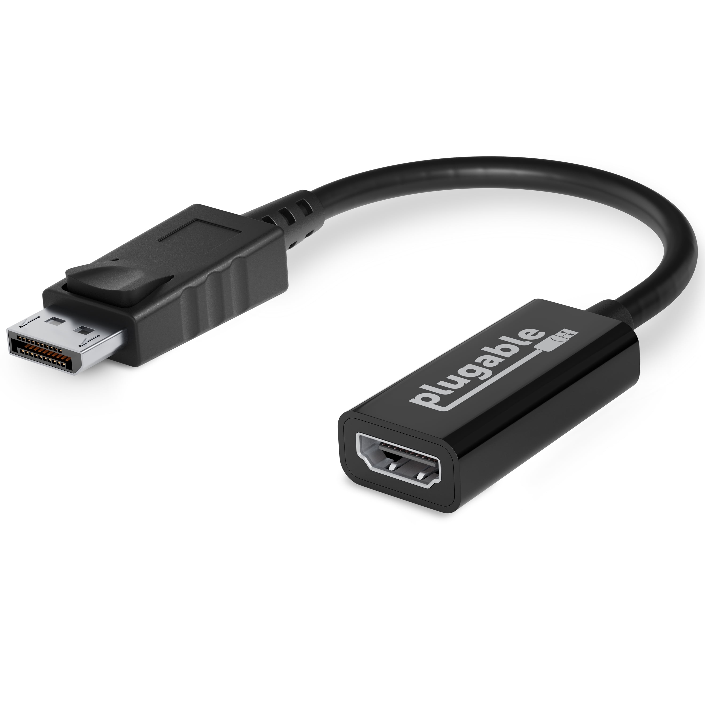 Converter Cable Supporting Up to 1920 x 1080 6 Foot 1.8 Meter Plugable HDMI to VGA Adapter 60Hz 