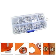 PAMINGONO 5Sets Snap Fastener Stainless Steel For Yacht Maintenance Diy Enthusiasts