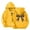 Yellow, variant on Ruyang Teen Girls Oversized Pullover Hoodies Leopard Bow Graphic Hooded Sweatshirts Spring Cute Trendy Sweater Pocket