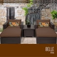 thumbnail image 1 of TKC Belle 5 Piece Outdoor Wicker Patio Furniture Set, 1 of 1