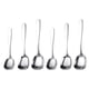 thumbnail image 1 of 6 piezas cucharas de café cucharaditas cucharas de acero inoxidable para café azúcar sopa helado postre pastel suministros, 1 of 5