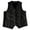 Black, variant on Fgnfyis Stylish Men's Tank Tops Casual Suede Retro V Neck Solid Pocket Button Leather Vest for Comfort and Sophistication Tank Top Men Black XXL