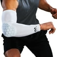 thumbnail image 4 of McDavid Arm HEX Tech Padded Protective Compression Sleeve White, Large/Extra-Large, 4 of 8