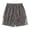Dark Gray, variant on TEAJOPSUU Men's Casual Shorts Plus Size Loose Fit Canvas Shorts with Elastic Drawstring Waist Embroidery Detail Straight Leg Cut Black