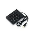 thumbnail image 1 of Teclado numérico USB Methold Mini teclado numérico 18 teclas para computadora portátil PC de escritorio, 1 of 6
