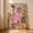Rolled Canvas, variant on Tiger Art Print, Pink Tiger, Gallery Wall Poster, Floral Artwork