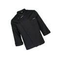 thumbnail image 1 of kurtrusly Stylish Chef Jacket Breathable Kitchen Uniforms Work Apparel Chef Coat Black, 1 of 9