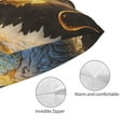 thumbnail image 5 of Salouo Golden White Fire Dragon Pattern Pillow Cases,1PC Pillow Covers with Envelope Closure Decorative Pillow Case for Bed Couch,Pillows Not Included-16"x24", 5 of 6