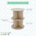 thumbnail image 7 of House of Happy Wiggle Rotating Bookshelf, Natural, 7 of 7