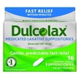 thumbnail image 1 of Supositorios laxantes Dulcolax, 16 unidades cada uno de Dulc, 1 of 1
