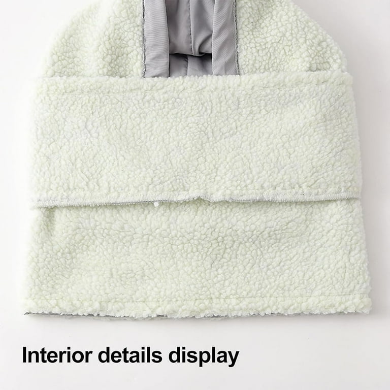 Agriculturi Waterproof Fleece-Lined Hood, Winter Windproof