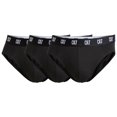 thumbnail image 1 of CR7 calzoncillos para hombre, pack de 3 - calzoncillos, logo en la cintura, algodón elástico Negro L (Large), 1 of 3