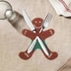 thumbnail image 3 of Christmas Tableware Holder for Storage 4Pcs Gingerbread Men Cutlery Bags, 3 of 5