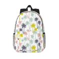 thumbnail image 1 of Disketp Hawaiian Coconut Tree Mochila Escolar de 15 Pulgadas, Mochila Ligera para Estudiantes, Viajes y Trabajo, Cómoda y Resistente para el Uso Diario, 1 of 6