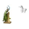 thumbnail image 1 of Figura de escritorio Estatua de Estatua de caballo Estante Escritorio Decoración del hogar Figura decorativa creativa Hecha de resina sintét, 1 of 8