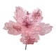thumbnail image 4 of Flor de Pascua navideña, arreglo floral de artificial, flor artificial para adorno de invierno, chimenea, envoltura de regalos, 4 of 9