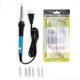 thumbnail image 1 of 35 Pcs Woodburning Tool Kit Soldering Iron Kit Pyrography Set US Plug 110V 60W 200~450, 1 of 4