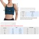 thumbnail image 5 of Sujetador deportivo para mujer, de doble capa, con espagueti cruzado, inalámbrico, acolchado, para correr, gimnasio, 5 of 7