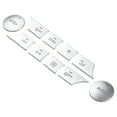 thumbnail image 7 of 10Pcs Car Center Console Air Ac Button Cover Trim For Benz C Cls Gl Glk Ml C218 W204 W166 Replacement Parts, 7 of 7