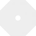 thumbnail image 4 of 34"OD x 5"ID x 13 1/2"C x 1"P Westin Architectural Grade PVC Contemporary Ceiling Medallion, 4 of 11