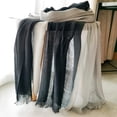 thumbnail image 2 of Cotton Linen Fashion Scarf,Gradient Two-tone Four Season Scarf Shawl Beach Gauze,Long Lightweight Travel scarf 75"×35", 2 of 6