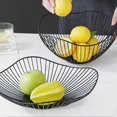 thumbnail image 2 of CHOK Metal Wire Fruit Basket  for Kitchen Counter  Countertop  Home Decor  Table Centerpiece Decorative  for Vegetables  Bread  Snacks, 2 of 2