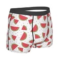 thumbnail image 4 of Uemuo Hand Drawn Watermelon Pattern Men's Boxer Briefs,Trunk Anti-Chafing,Comfortable, Durable, and Stylish Underwear-X-Large, 4 of 9