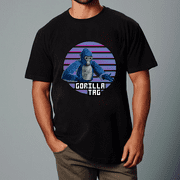 Tag online vr game monke chase virtual multiplayer comfort color t-shirt, for men & women, up to size 4XL