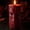 Red, variant on Halloween Drip Face Candle, Gothic Horror Pillar Candle for Spooky Table Centerpiece and Party Home Decor (Yellow)