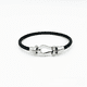 thumbnail image 3 of Pulsera de herradura pulsera de acero inoxidable joyería pulida ideal para viajeros, 3 of 5