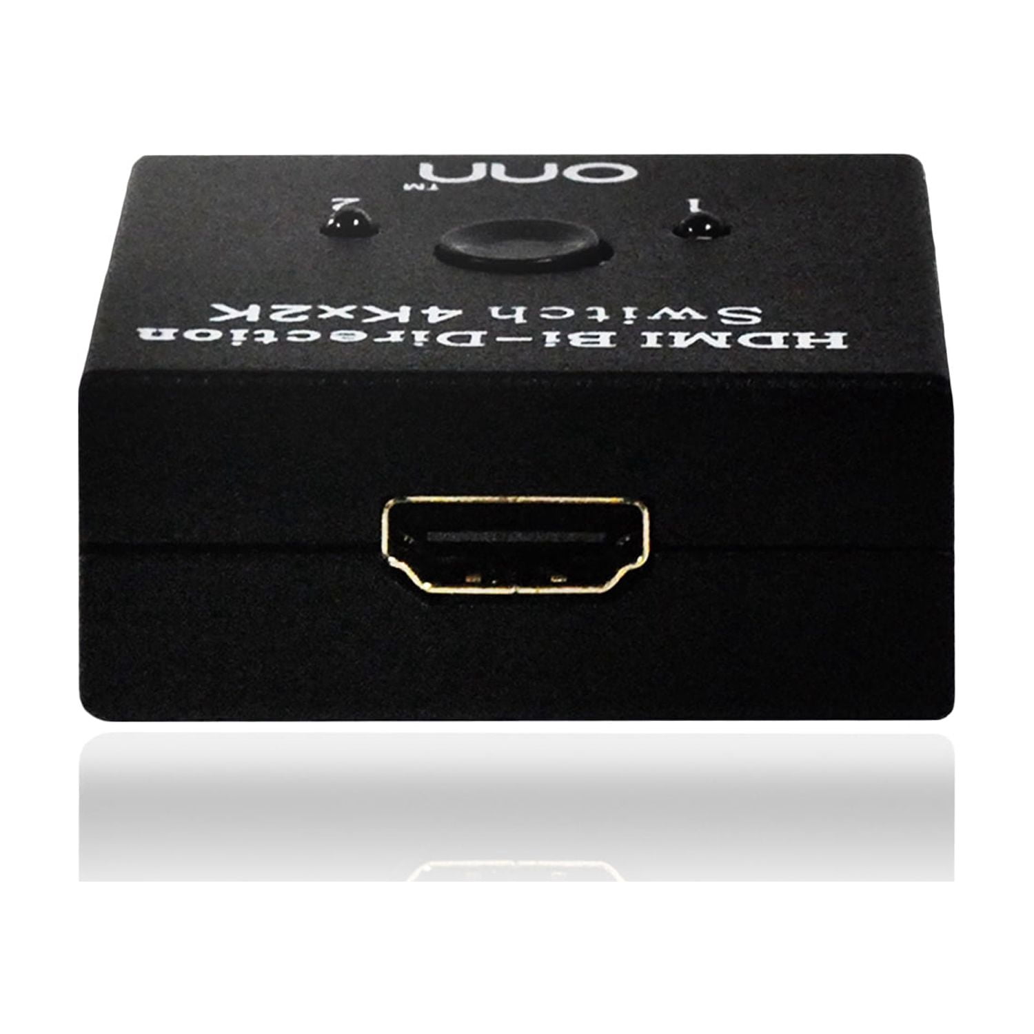 Onn Hdmi Switcher 2 Ports Bi-Direction Manual 4K Switch