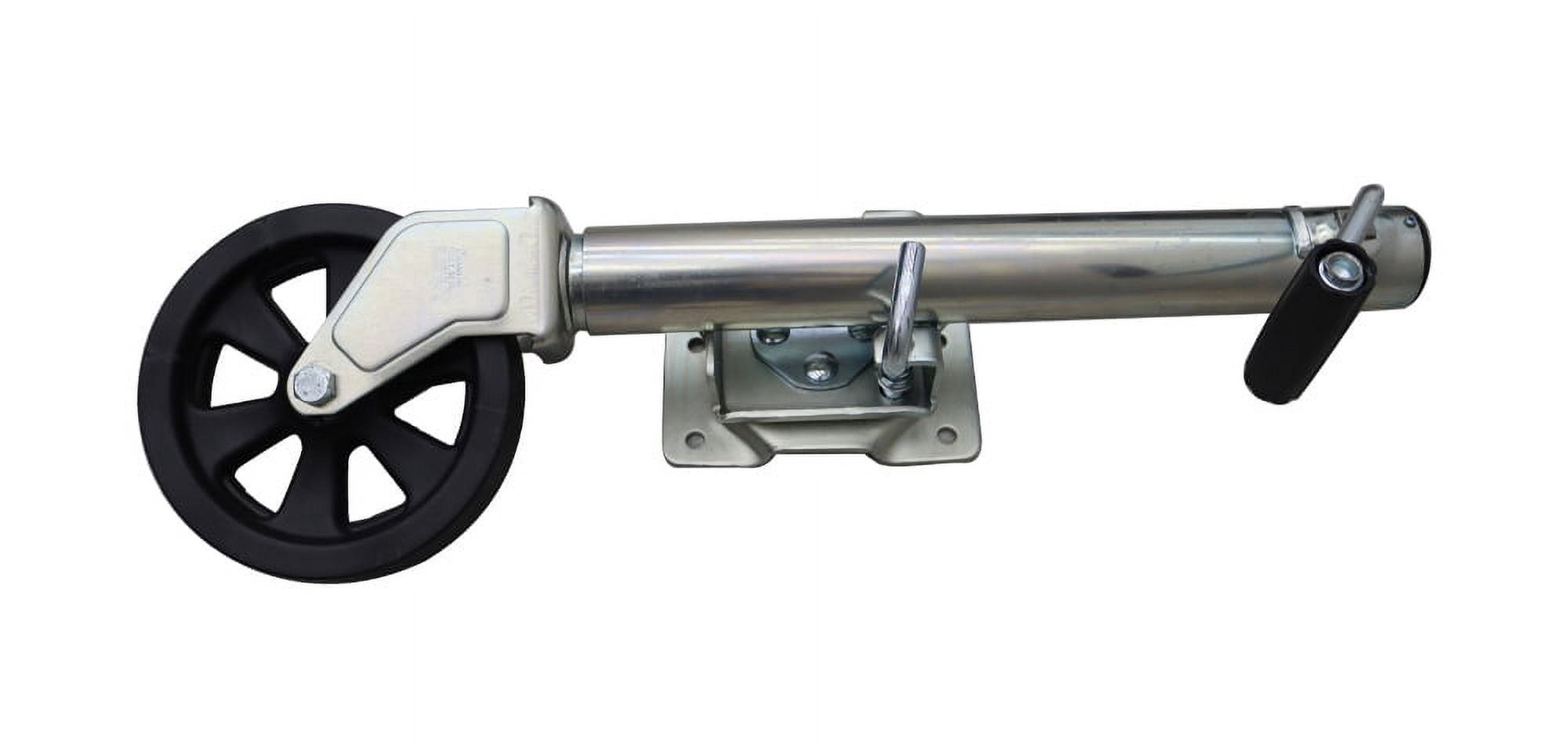 1500lb RV Trailer Jack 8” Single Wheel Yacht Trailer Stand Guide Wheel Jack Lifting Height 9.8"