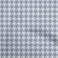 thumbnail image 1 of oneOone Silk Tabby Blue Fabric Houndstooth Sewing Craft Projects Fabric Prints By Yard 42 Inch Wide, 1 of 4