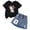 L, variant on larppty Girls Clothes Toddler Little Girl 2 Piece Summer Outfit T Shirt with 3D Embroidery Denim Skirt Set, Size 2-7 Years(I, 5-6 Years)