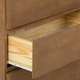 thumbnail image 4 of Plank+Beam Solid Wood Farmhouse 3 Drawer Dresser, Pecan Wirebrush, 4 of 11