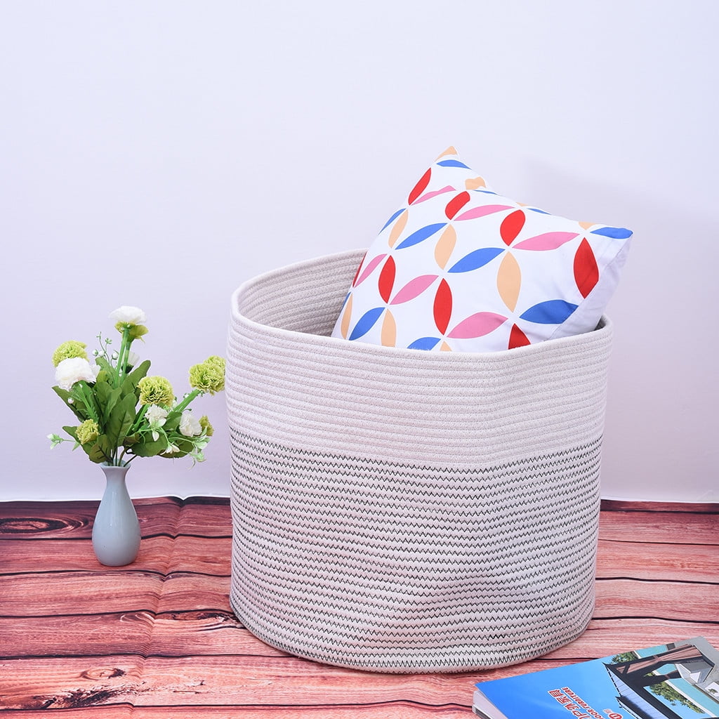Cotonie Cotton Thread Basket Home Finishing Storage Basket Walmart