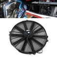 thumbnail image 1 of Electric Radiator Cooling Fan, Slim Fan Push Pull Stronger Power Air Flow 120W Universal 24V  for Van for Truck for Pickup, 1 of 7