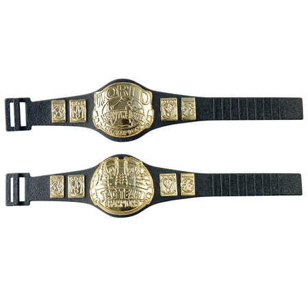 Set of 2 Different Wrestling Action Figure Championship Belts For WWE ...