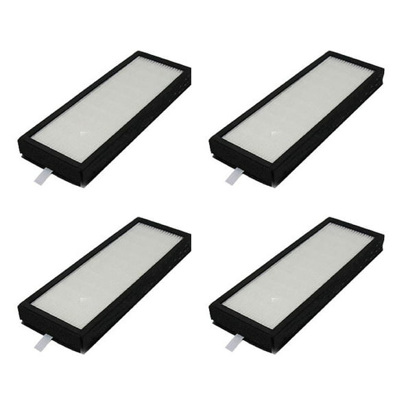 Nispira AH60010 True HEPA Filter Replacement for Hoover Air Purifier WH10100 WH10200 Oreck AK60010QPC, 4 Packs